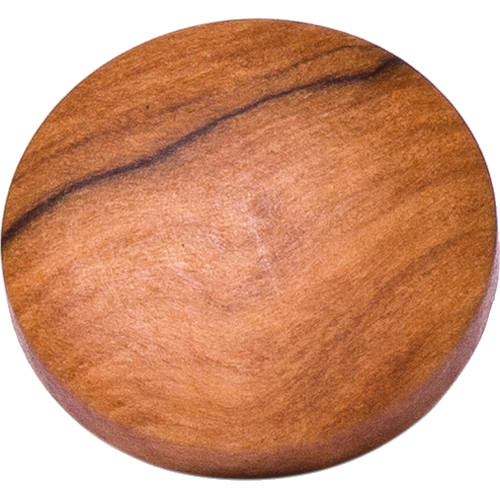 Artisan Obscura Soft Shutter Release Button (Small Convex Threaded Wild Olive Wood)