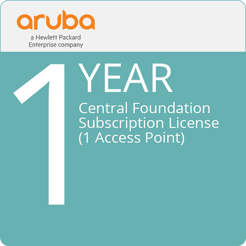Aruba Central Foundation Access Point License (1-Year 1 AP)