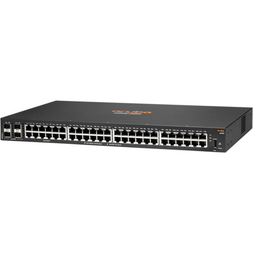 HPE Networking CX 6000 48G 48-Port Gigabit Managed Network Switch with SFP
