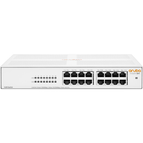 HPE Networking Instant On 1430 16-Port Unmanaged Switch