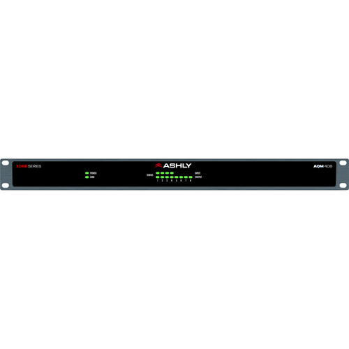 Ashly AQM408 AquaControl DSP Advanced 4x8 Speaker Processor / Zone Mixer