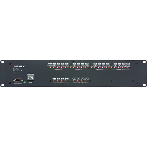 Ashly Protea ne24.24MT Matrix Digital Signal Processor with 4x20 I/O