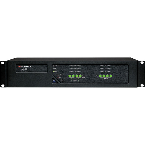 Ashly ne4400MS - Network Enabled Digital Signal Processor with Mic Input and AES Output Options
