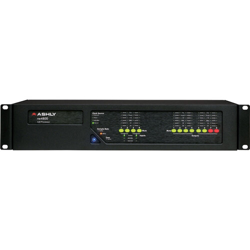 Ashly ne4800AS Network Enabled Digital Signal Processor with 4-Channel AES3 Inputs + 8-Channel AES3 Outputs