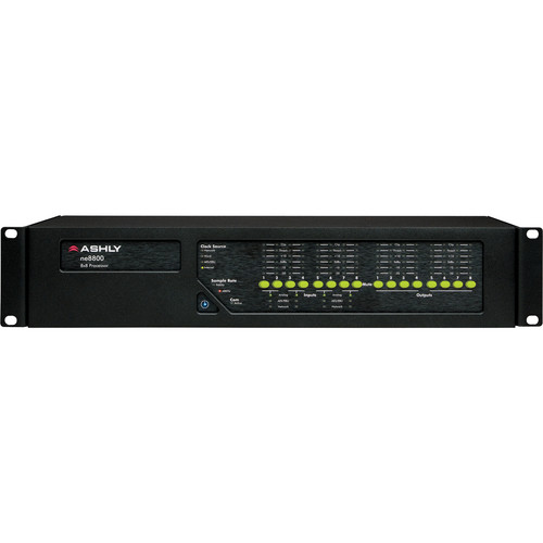 Ashly ne8800MS - Network Enabled Digital Signal Processor with MIc Input and AES Output Options