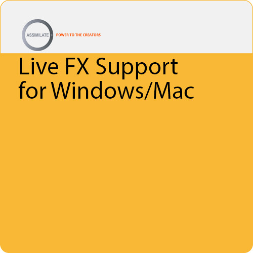 Assimilate Live FX Support for Windows/Mac (Annual)