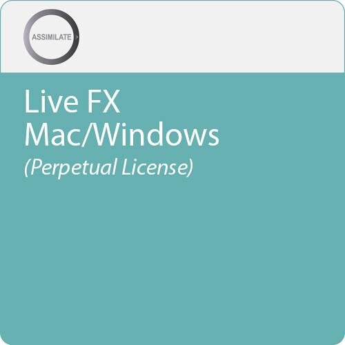 Assimilate Live FX Software License with 1-Year Maintenance/Support (Perpetual License Download)