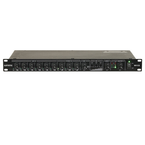 Astatic MX12S 12-Channel Rackmounted Mixer