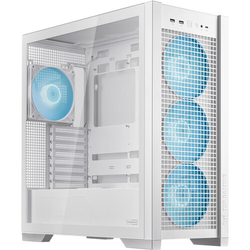 ASUS TUF Gaming GT302 ARGB Mid-Table Case (White)