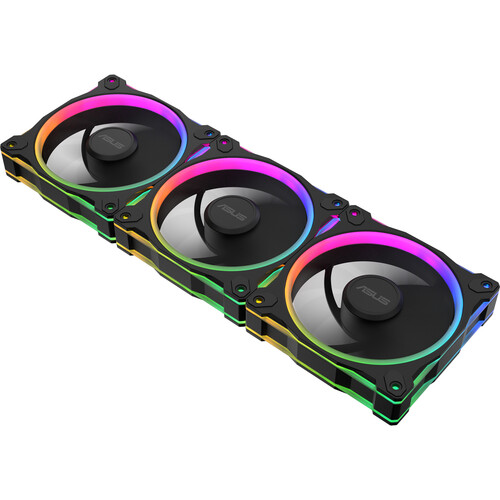ASUS Prime MR120 ARGB PWM Fan (Black 3-Pack)