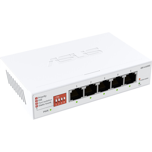 ASUS QG-U1050 5-Port 2.5G Unmanaged Switch