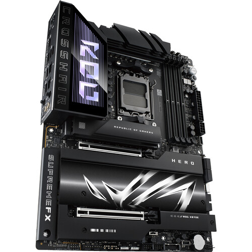 ASUS Republic of Gamers Crosshair X870E Hero AM5 ATX Motherboard
