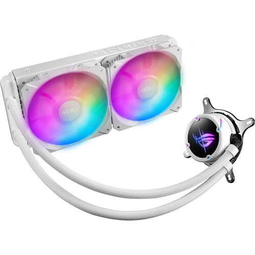 ASUS ROG STRIX LC II 240mm ARGB White Edition AIO Liquid CPU Cooler