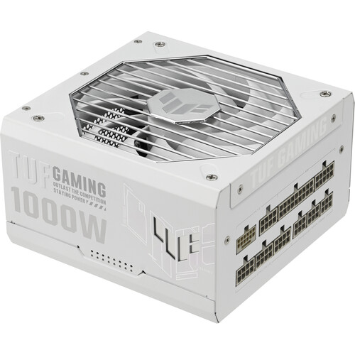 ASUS 1000W TUF Gaming Gold Modular ATX Power Supply (White)