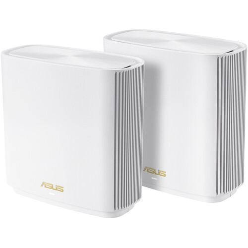 ASUS ZenWiFi XT9 AX7800 Wireless Tri-Band Mesh Wi-Fi System (2-Pack White)