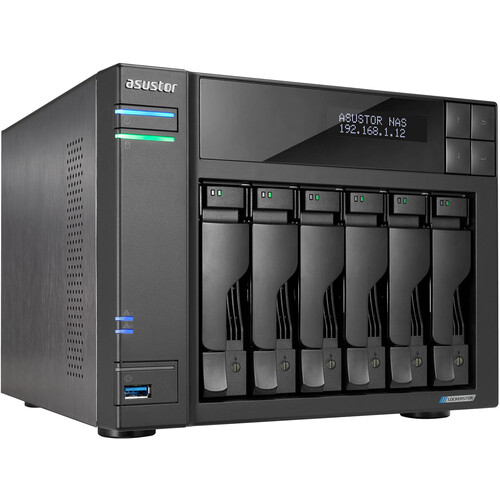 Asustor Lockerstor 6 Gen2+ 6-Bay NAS Enclosure