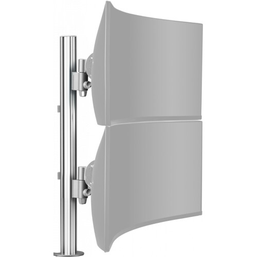 Atdec Dual-Monitor Desk Mount Bundle (Si