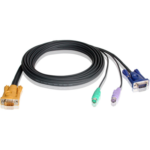 ATEN 2L-5210P SPHD15 to VGA and PS/2 KVM