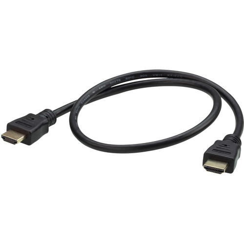 ATEN 2L7DA6H High-Speed HDMI Cable with Ethernet (Black 23.6