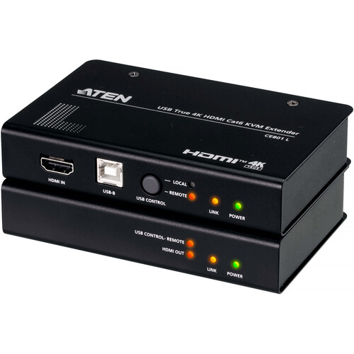 ATEN CE801 USB True 4K HDMI Cat 6 KVM Extender