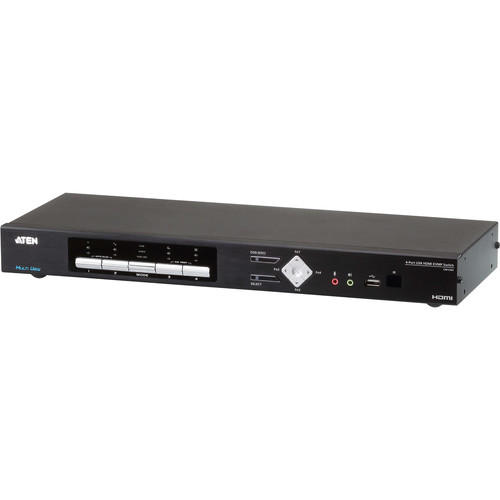 ATEN 4-Port USB 4K HDMI Multi-View KVMP
