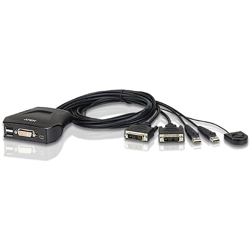 ATEN CS22D 2-Port USB DVI KVM Switch