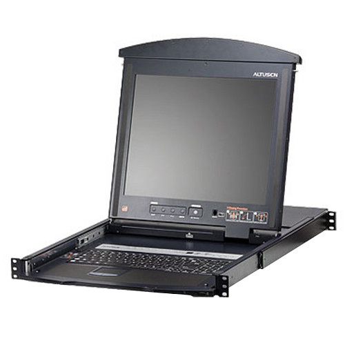 ATEN KL1516AN 16-Port CAT5 Dual Rail LCD