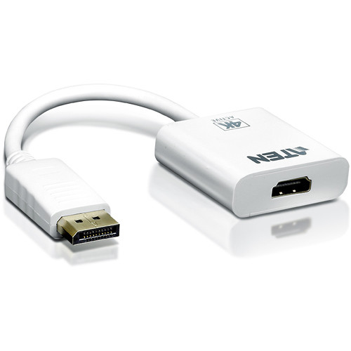 ATEN DisplayPort to 4K HDMI Active Adapter