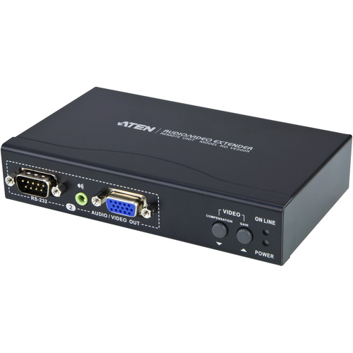 ATEN VE200R 15-Pin VGA over Cat5 Receiver with RS232 ...