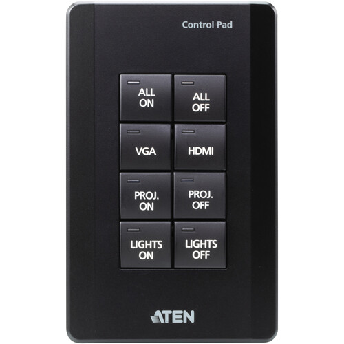 ATEN 8-Button Control System Pad (Black)