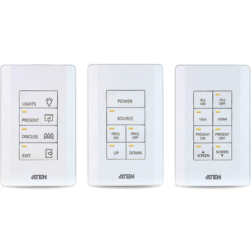 ATEN 8-Button Keypad for ATEN Control System (US 1 Gang)
