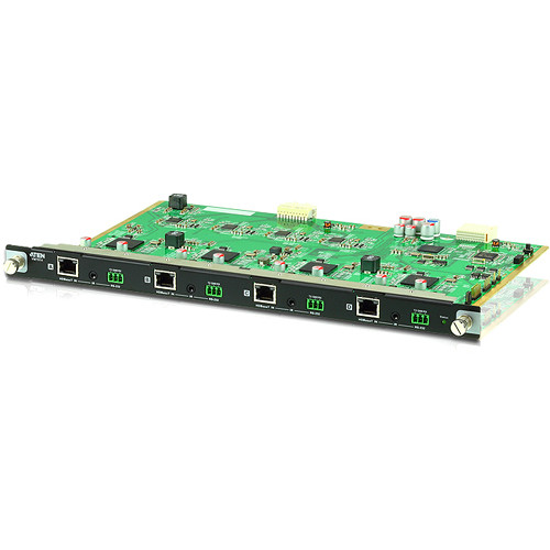 ATEN 4-Port HDBaseT Input Board for VM1600 Modular Matrix Switch