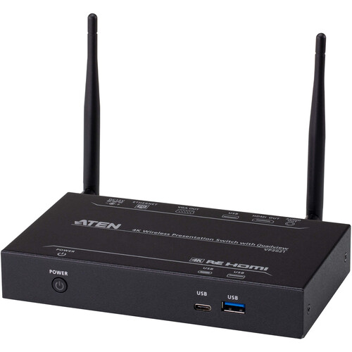 ATEN VP2021 UHD 4K Wireless Presentation Switch with Quad View