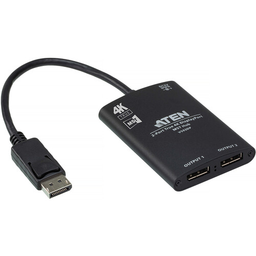 ATEN VS92DP 2-Port True 4K DisplayPort MST Hub