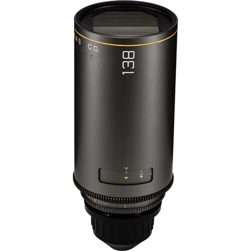 Atlas Lens Co. Mercury 138mm T2.6 1.5x Anamorphic Prime Lens (PL Mount Feet)