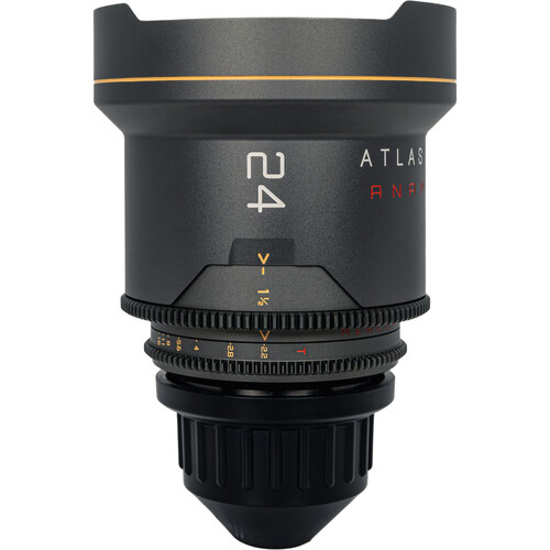Atlas Lens Co. Mercury 24mm T2.2 1.5x Anamorphic Prime Lens (ARRI PL Feet)