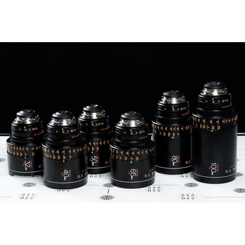 Atlas Lens Co. Orion Anamorphic Prime Silver Edition 6-Lens Set (PL Mount Feet)