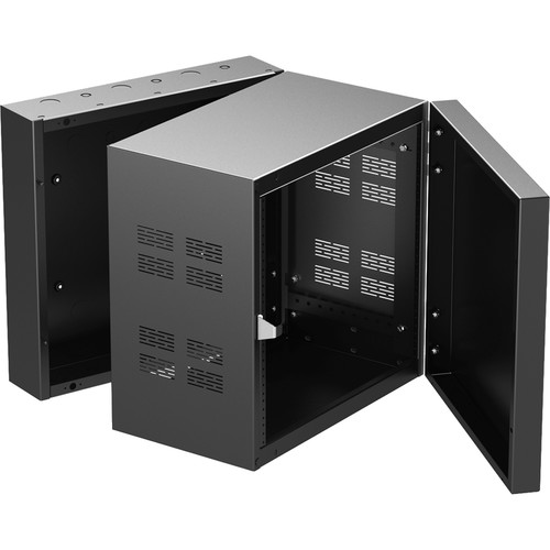 AtlasIED 310-12 300 Series Standalone Wall Cabinet Rack (10 RU 12