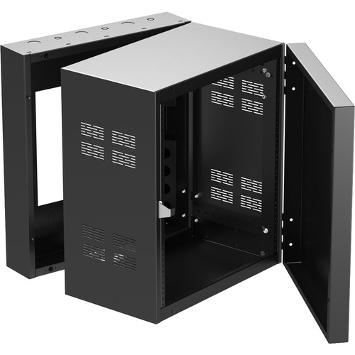 AtlasIED 312-12 300 Series Standalone Wall Cabinet Rack (12 RU 12