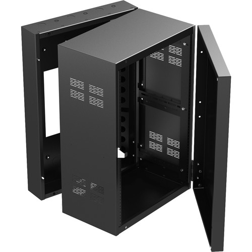 AtlasIED 316-12 300 Series Standalone Wall Cabinet Rack (16 RU 12