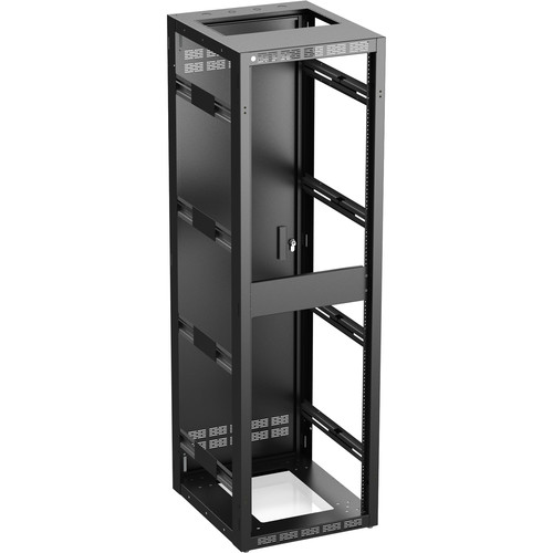 AtlasIED 540-25 Stand Alone or Gangable Rack with Perforated Rear Door 25