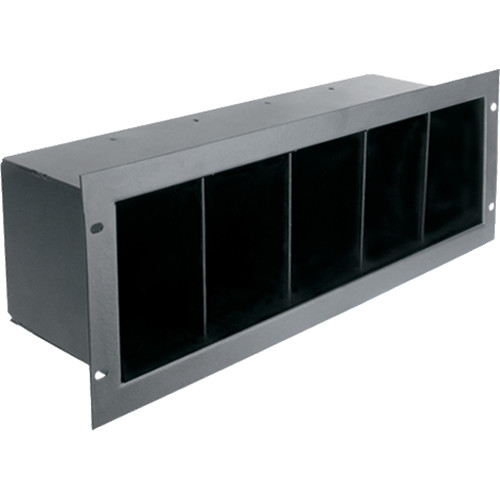 AtlasIED CD4 Rackmount Compact Disc Storage Shelf (3 RU)