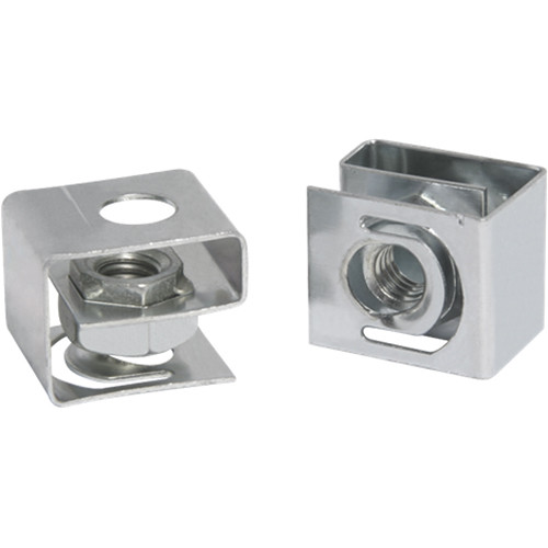 AtlasIED Clip-On Cage Nuts (10-32 Silver 40-Pack)