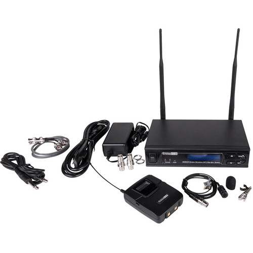 AtlasIED MW100BP-LM Wireless Cardioid Lavalier Microphone System (566 to 586 MHz)