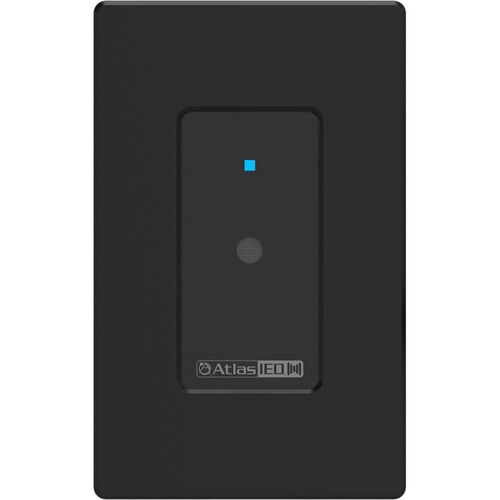 AtlasIED Atmosphere Ambient Noise Sensor (Black)