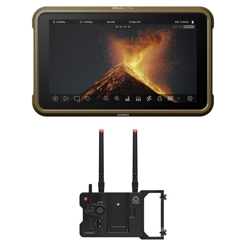 Atomos Ninja Ultra Recording Monitor and CONNECT Bundle