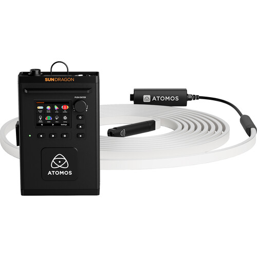 Atomos Sun Dragon LED Strip Rope Light with Diffuser (16' White)