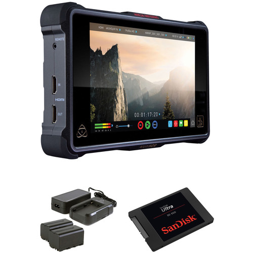 Atomos Ninja Inferno Power and Recording Kit with 1TB SanDisk 3D