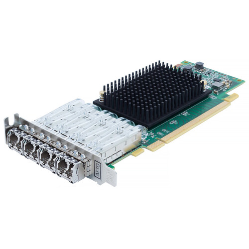 ATTO Technology Celerity FC-644E Quad-Channel 64 Gb/s Gen 7 FC to PCIe 4.0 x16 Host Bus Adapter