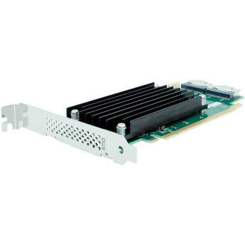 ATTO Technology ExpressSAS 240F 16-Port 24Gb SAS/SATA to PCIe 4.0 Adapter Card